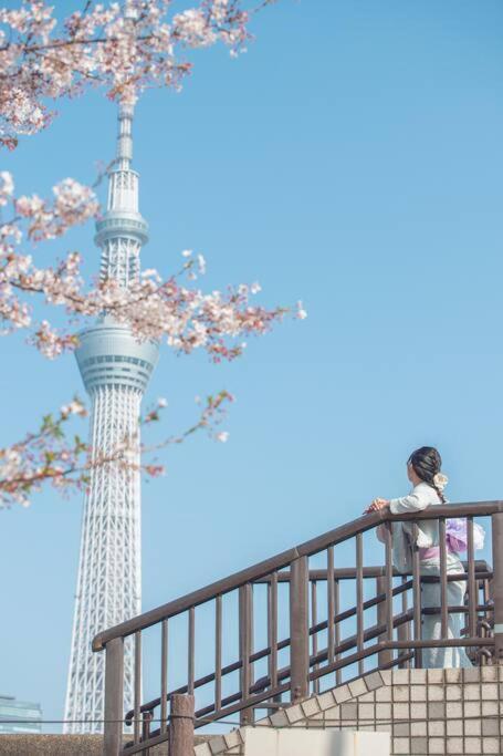 Apartamento *301 Oshiage Sta 3Mins Walk! Wi-Fi Elevator Tokio Exterior foto